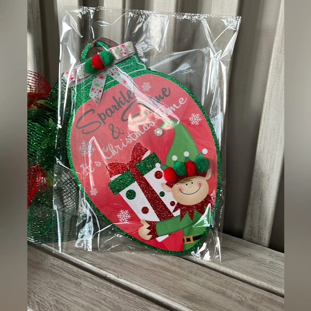 Clearance ~ Christmas Holiday Door-Wall Hanging 🎄🆕🎄 A 2 For $14